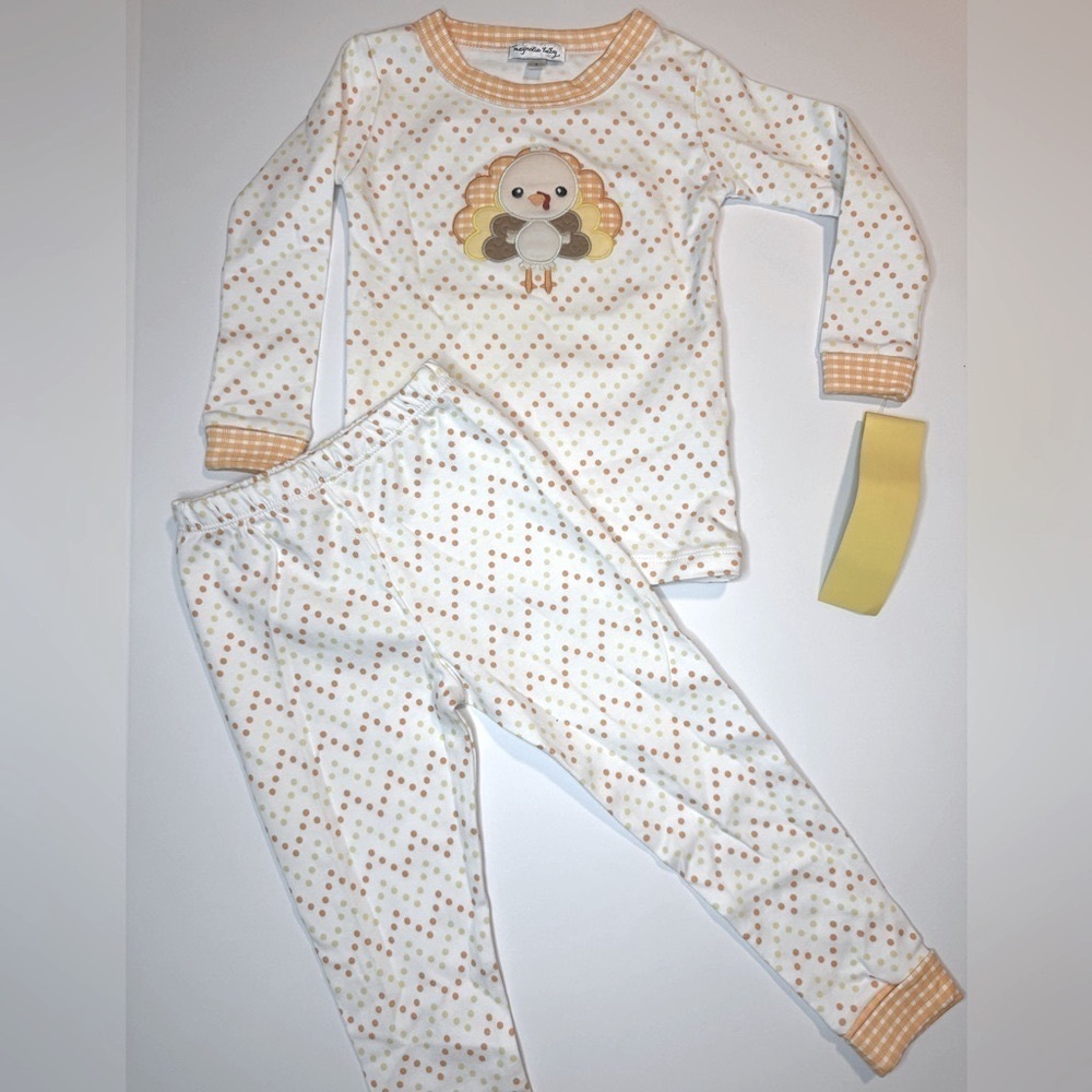 NET Magnolia Baby 2 Piece Thanksgiving Pajamas Set Size 2